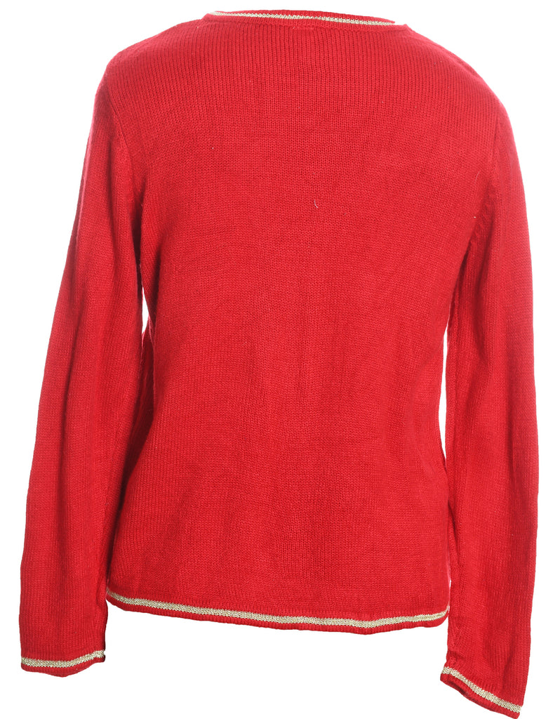 Santa Claus Christmas Jumper - S