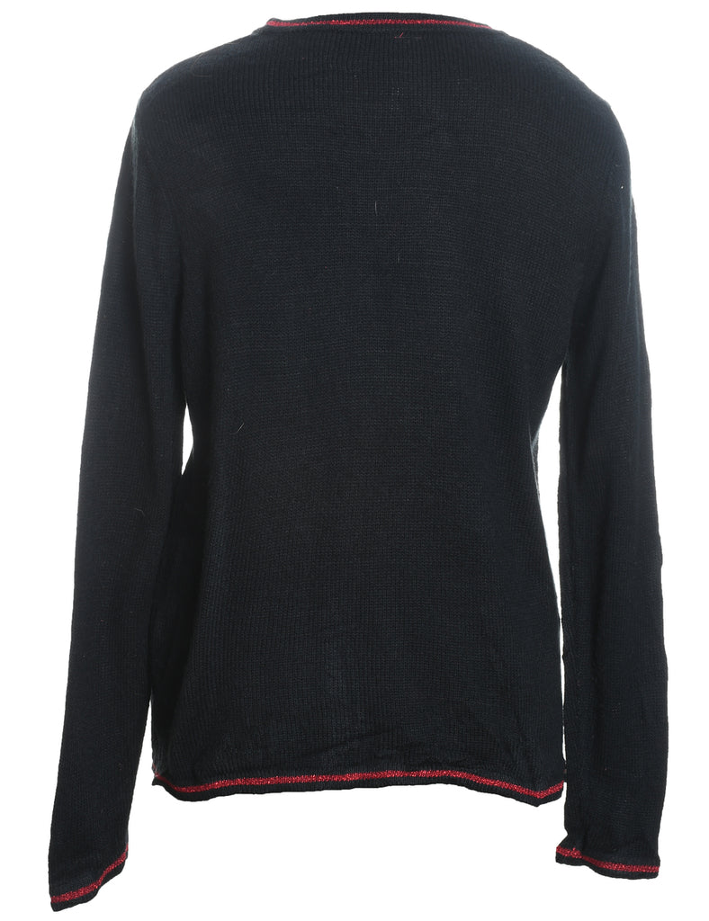 Santa Claus Christmas Jumper - M