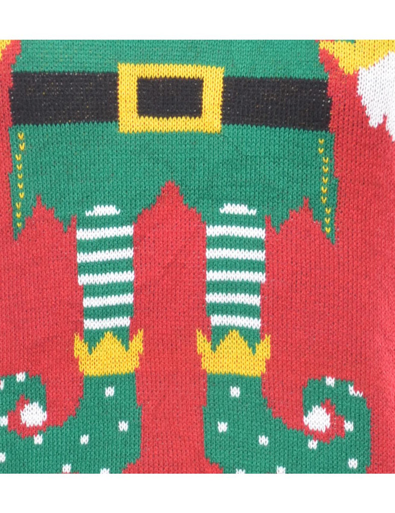 Santa Claus  Christmas Jumper - L
