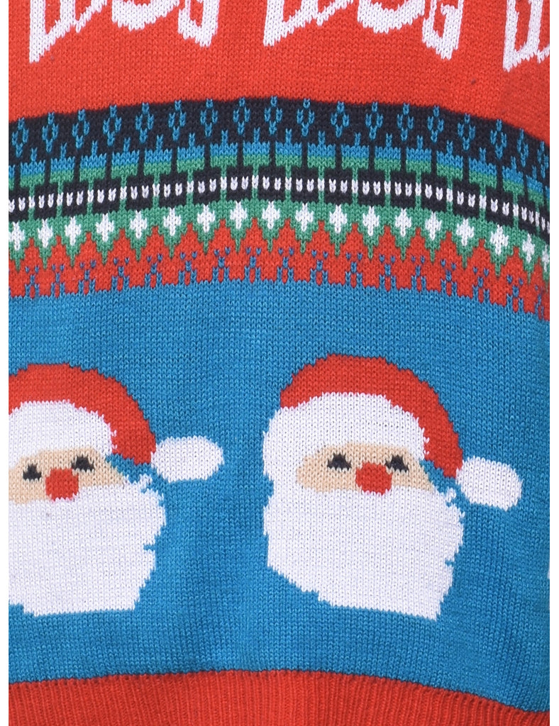 Santa Claus  Christmas Jumper - XL