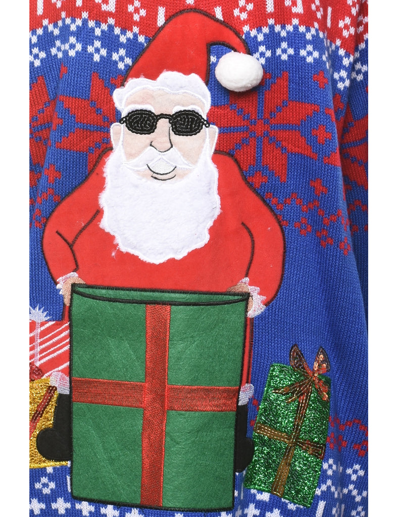 Santa Claus  Christmas Jumper - XL