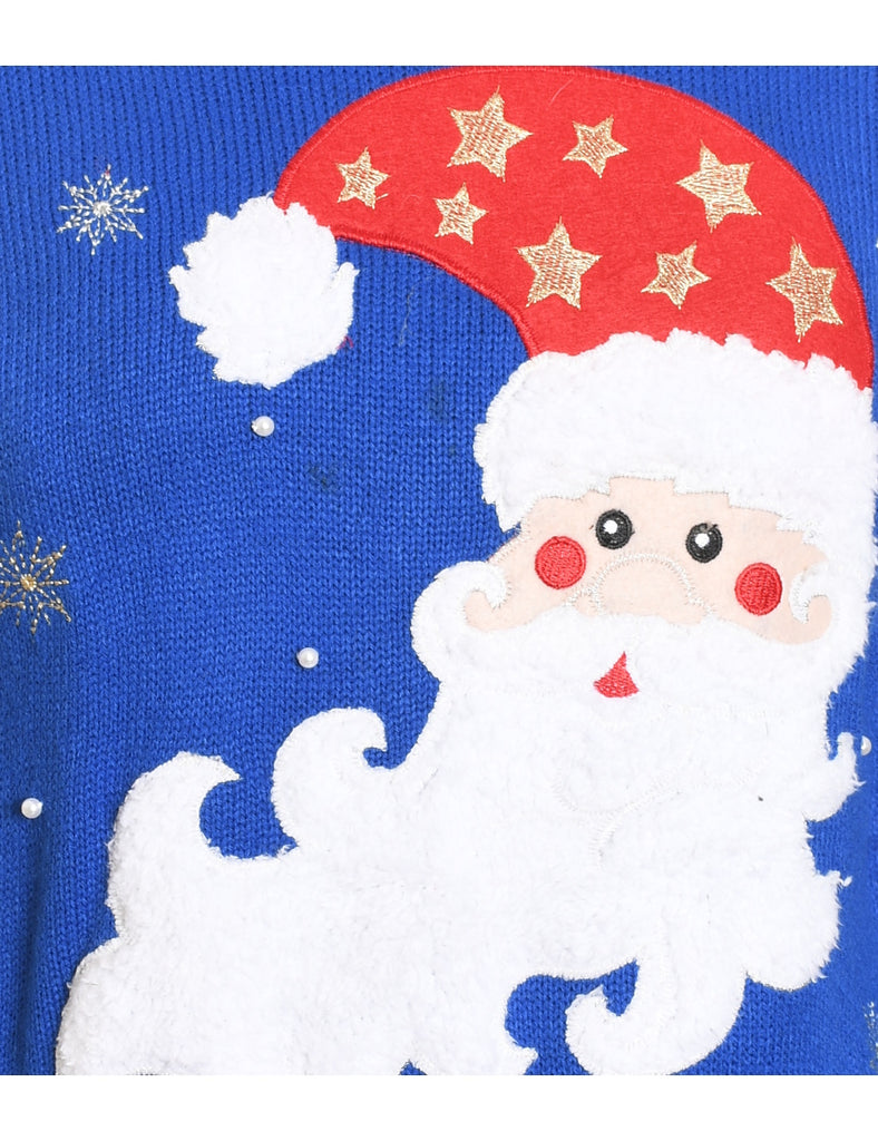 Santa Claus Christmas Jumper - S
