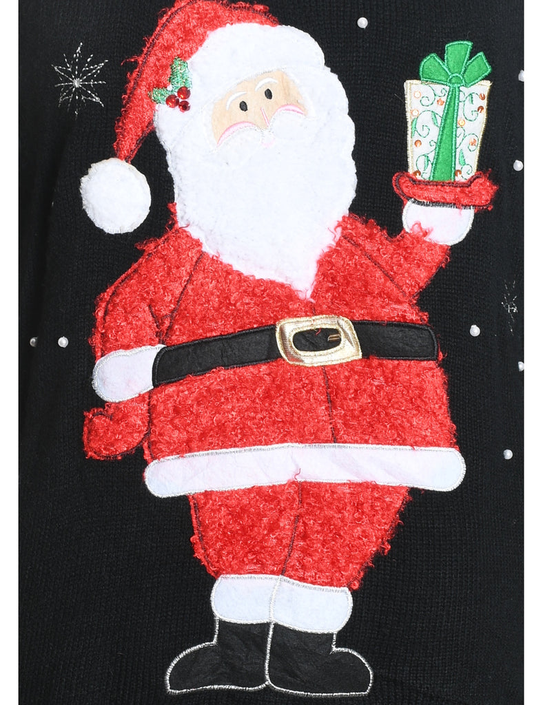 Santa Claus Christmas Jumper - M