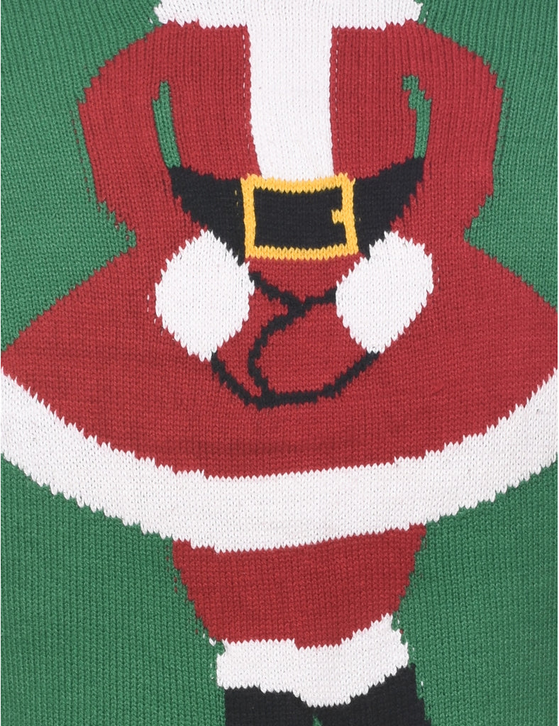 Santa Claus Christmas Jumper - S