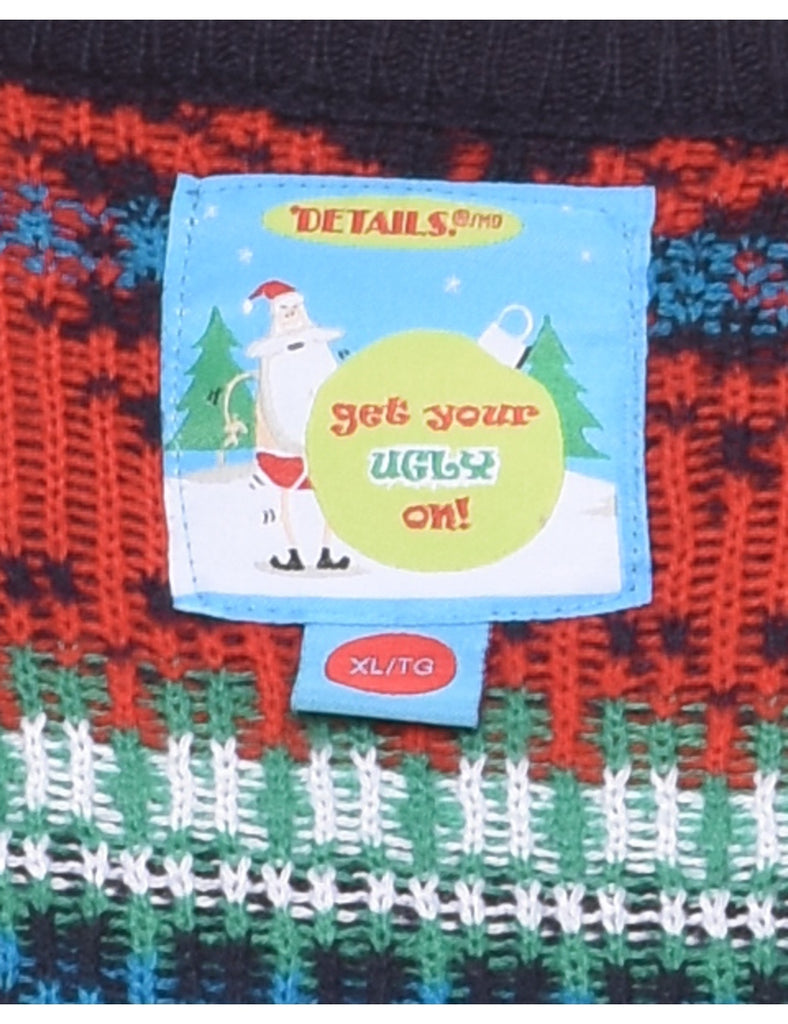 Santa Claus  Christmas Jumper - XL