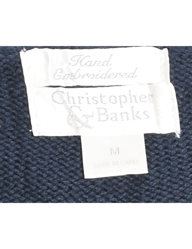 Santa Claus Christmas Jumper - M