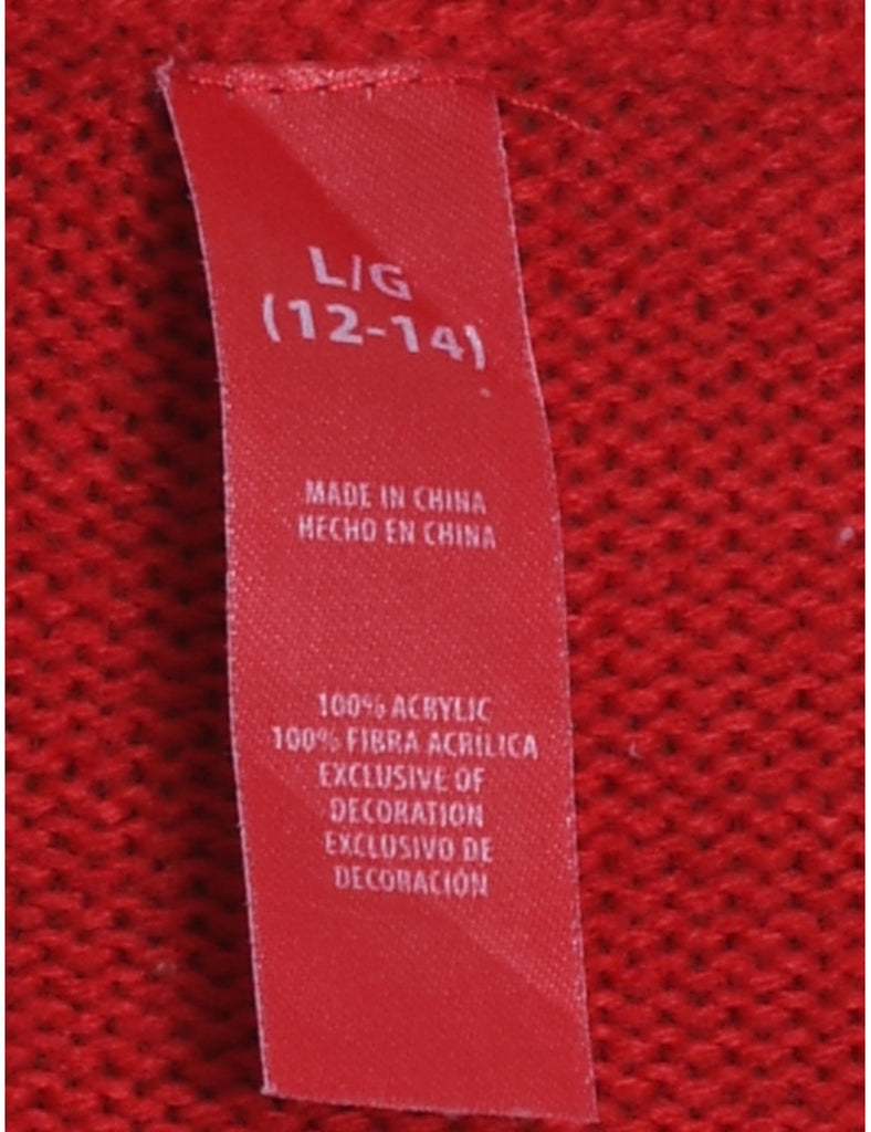 Santa Claus Christmas Jumper - L