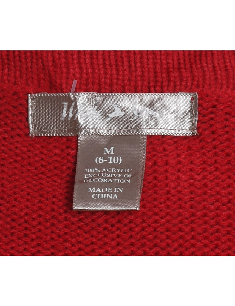 Santa Claus Christmas Jumper - M