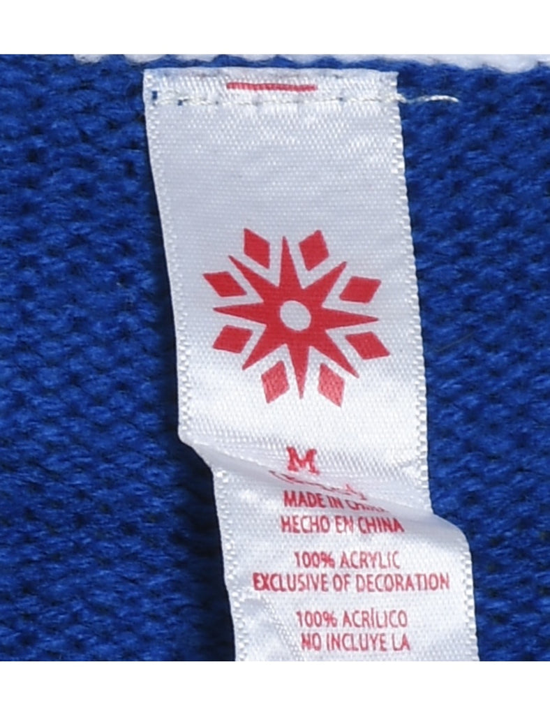 Santa Claus Christmas Jumper - M