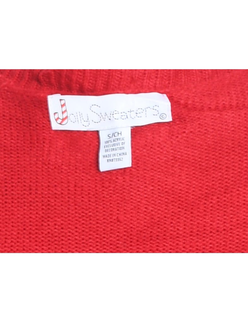 Santa Claus Christmas Jumper - S