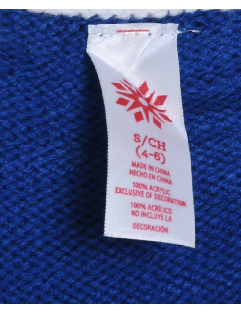 Santa Claus Christmas Jumper - S