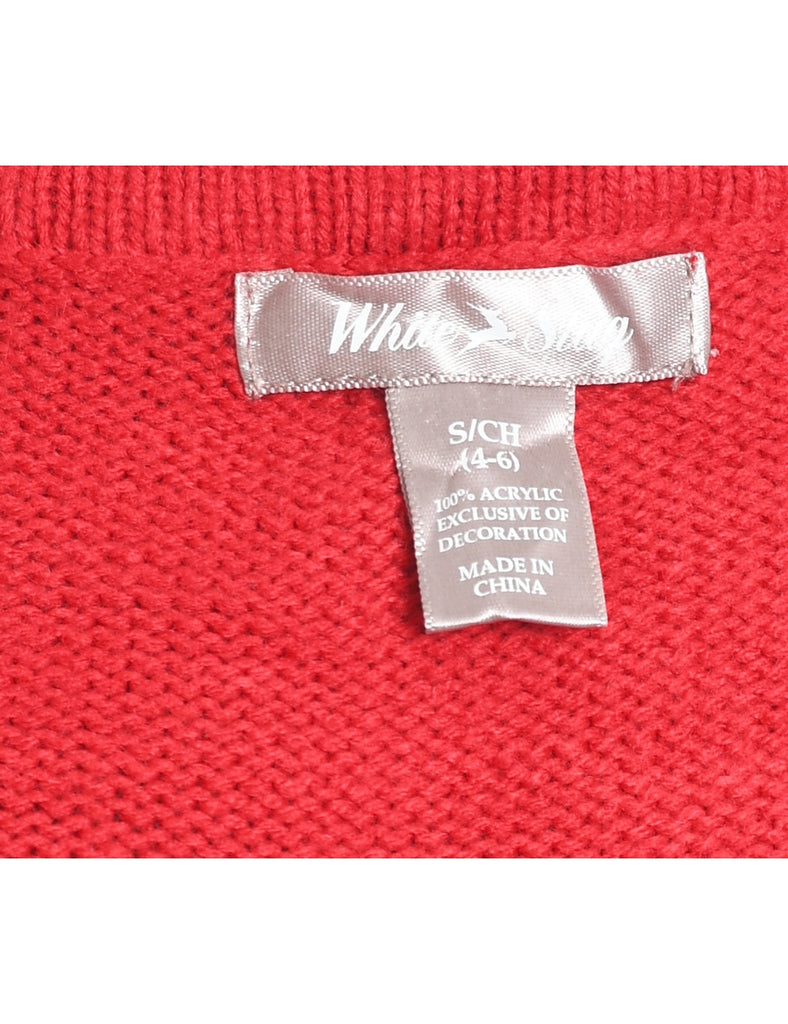 Santa Claus Christmas Jumper - S