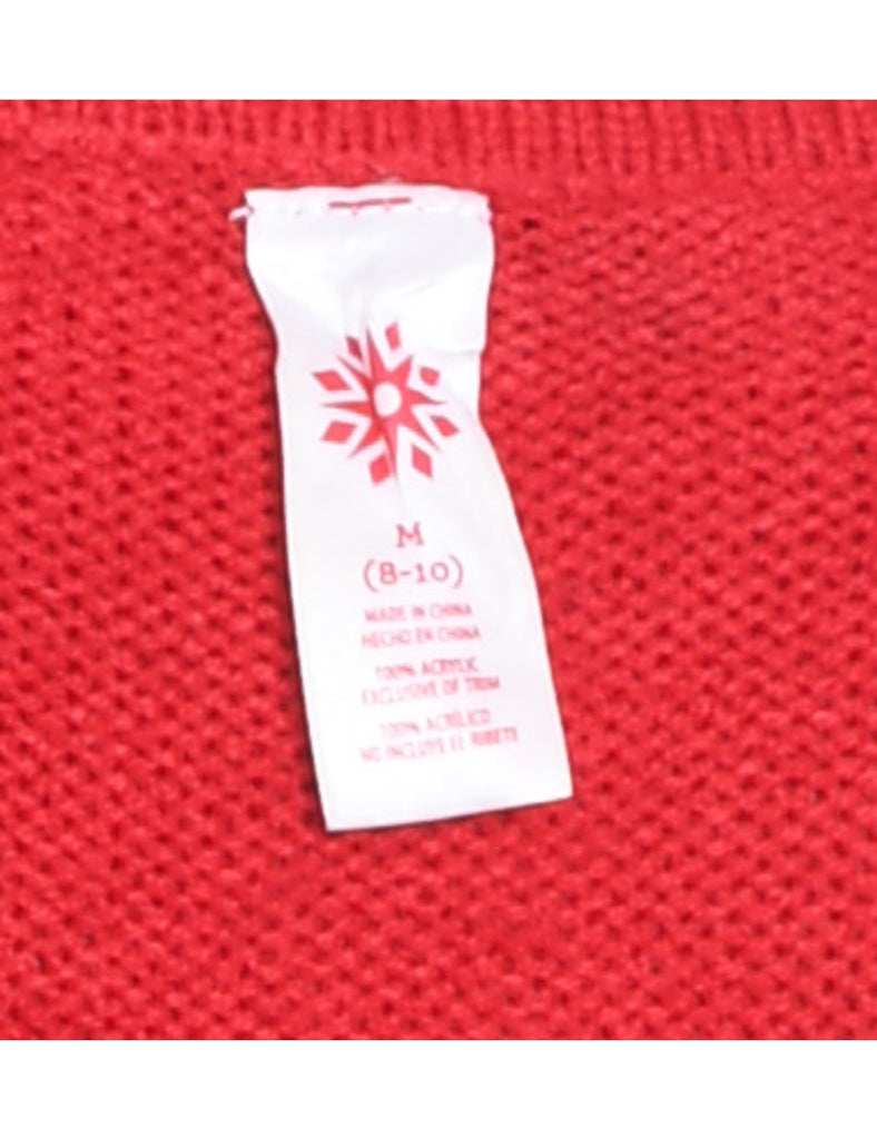 Santa Claus Christmas Jumper - M