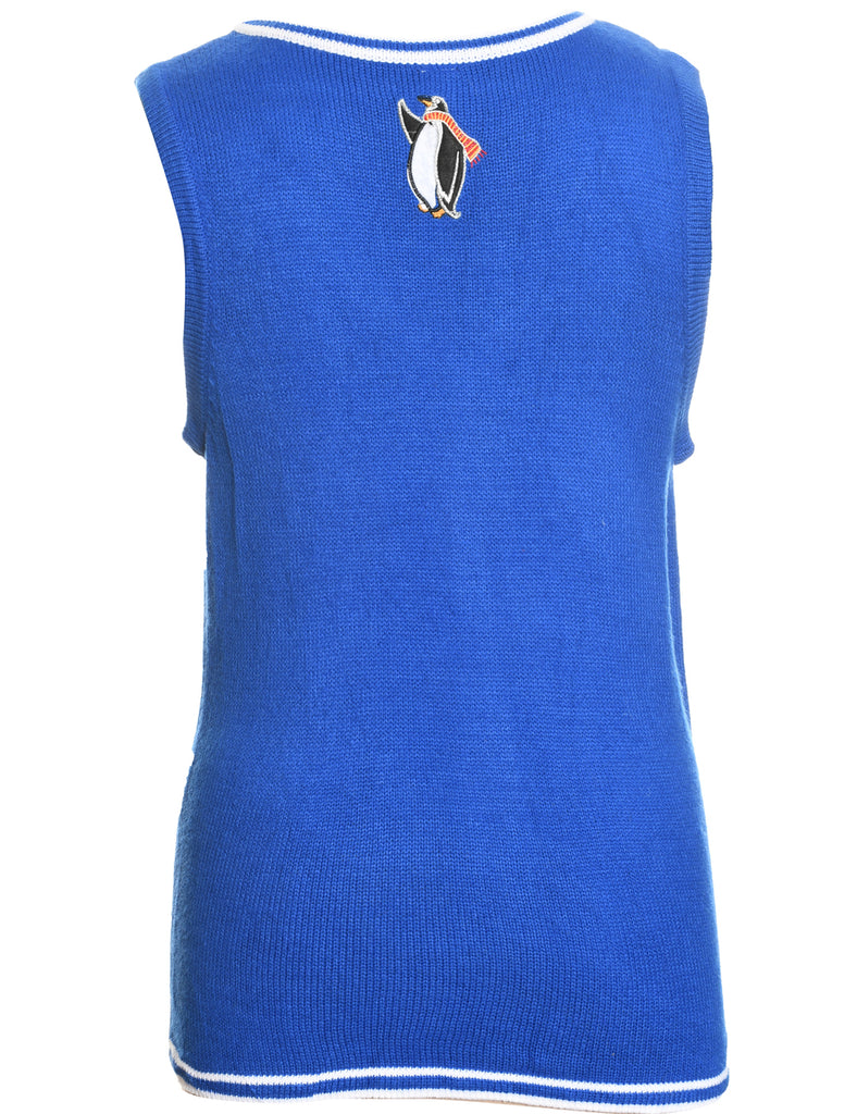 Santa Claus Christmas Sweater Vest - S