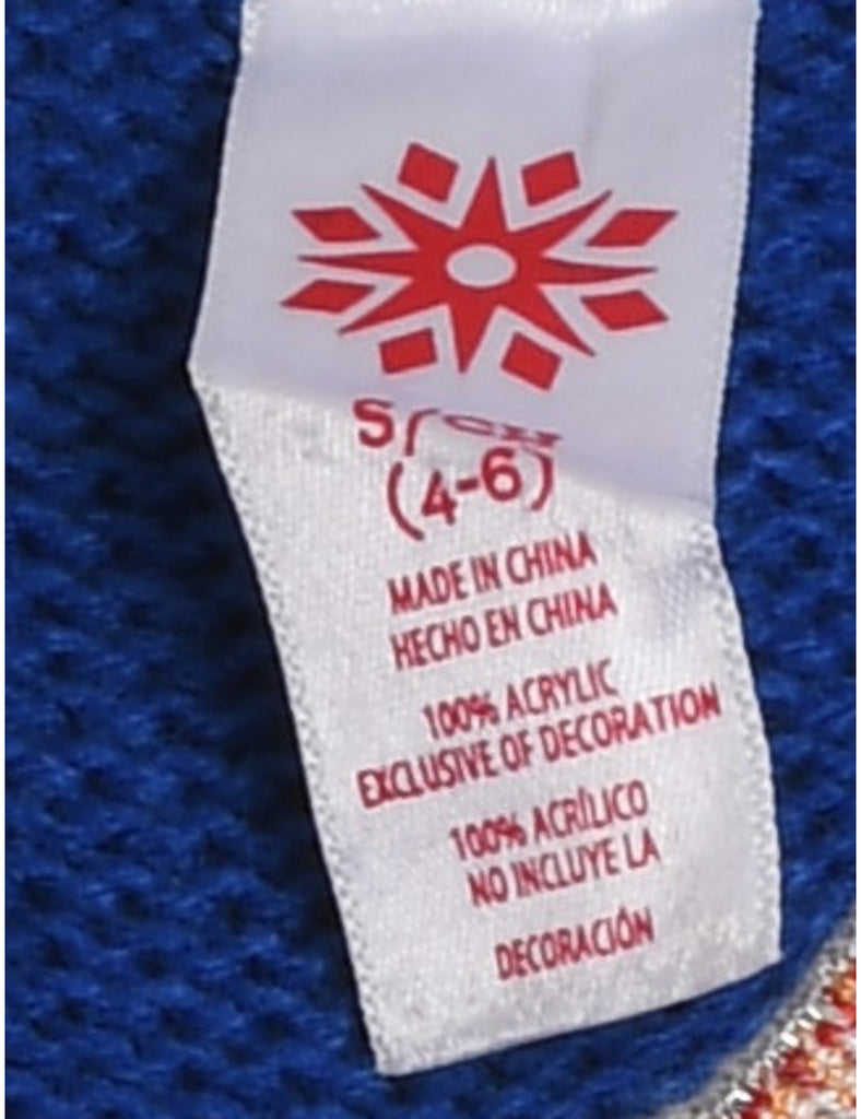 Santa Claus Christmas Sweater Vest - S