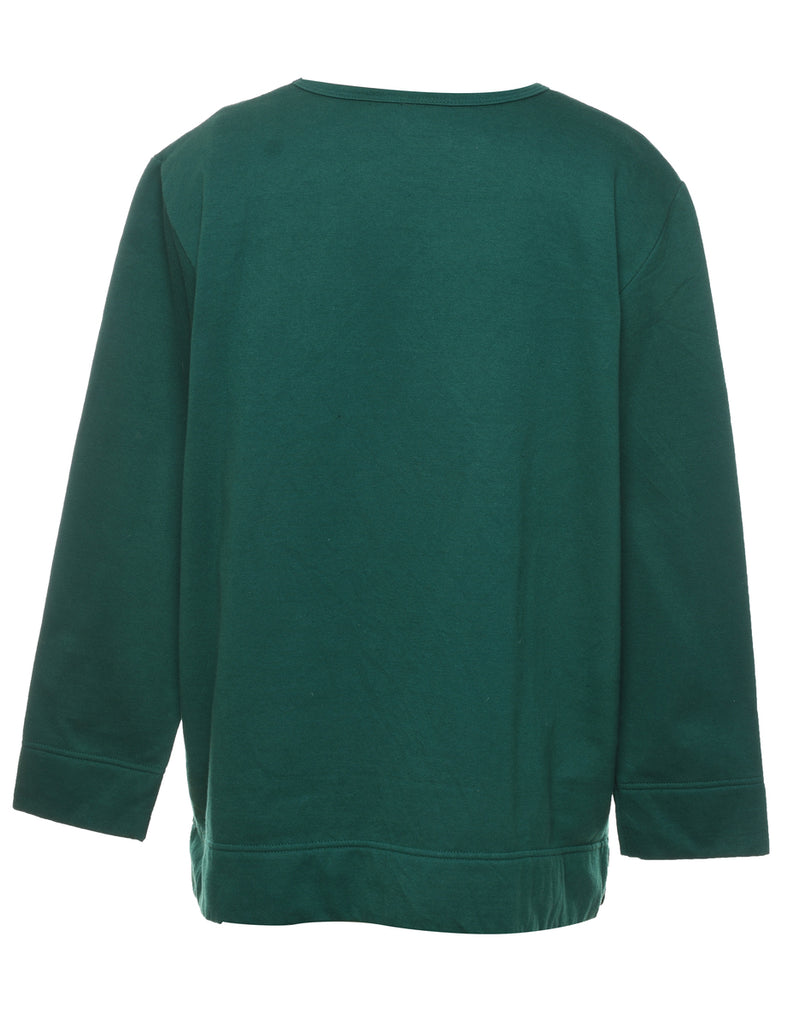 Santa Claus Christmas Sweatshirt - L