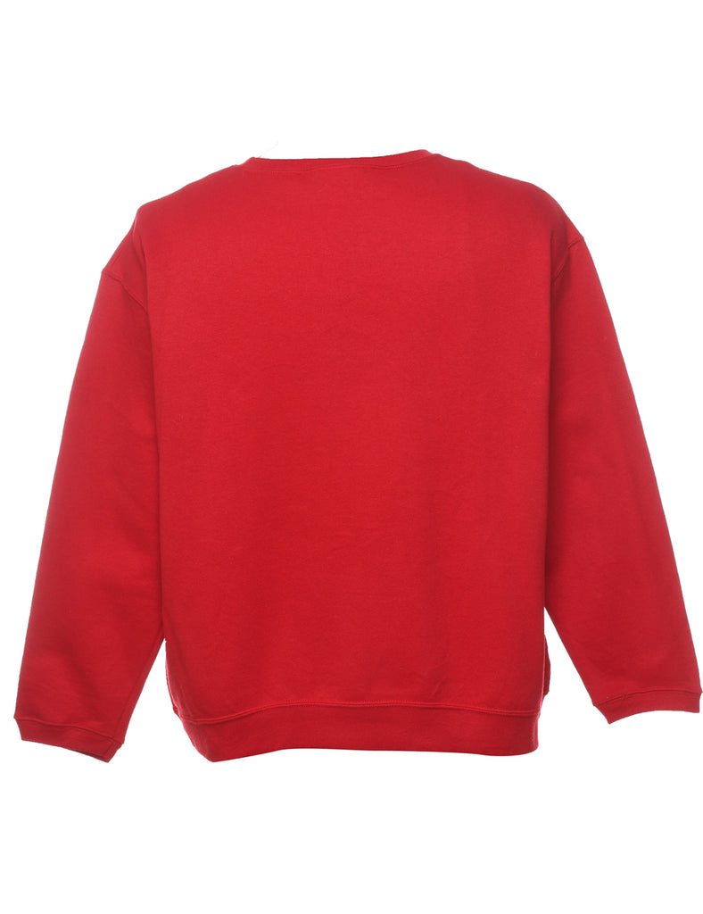 Santa Claus Christmas Sweatshirt - L