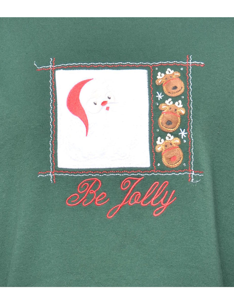 Santa Claus Christmas Sweatshirt - S