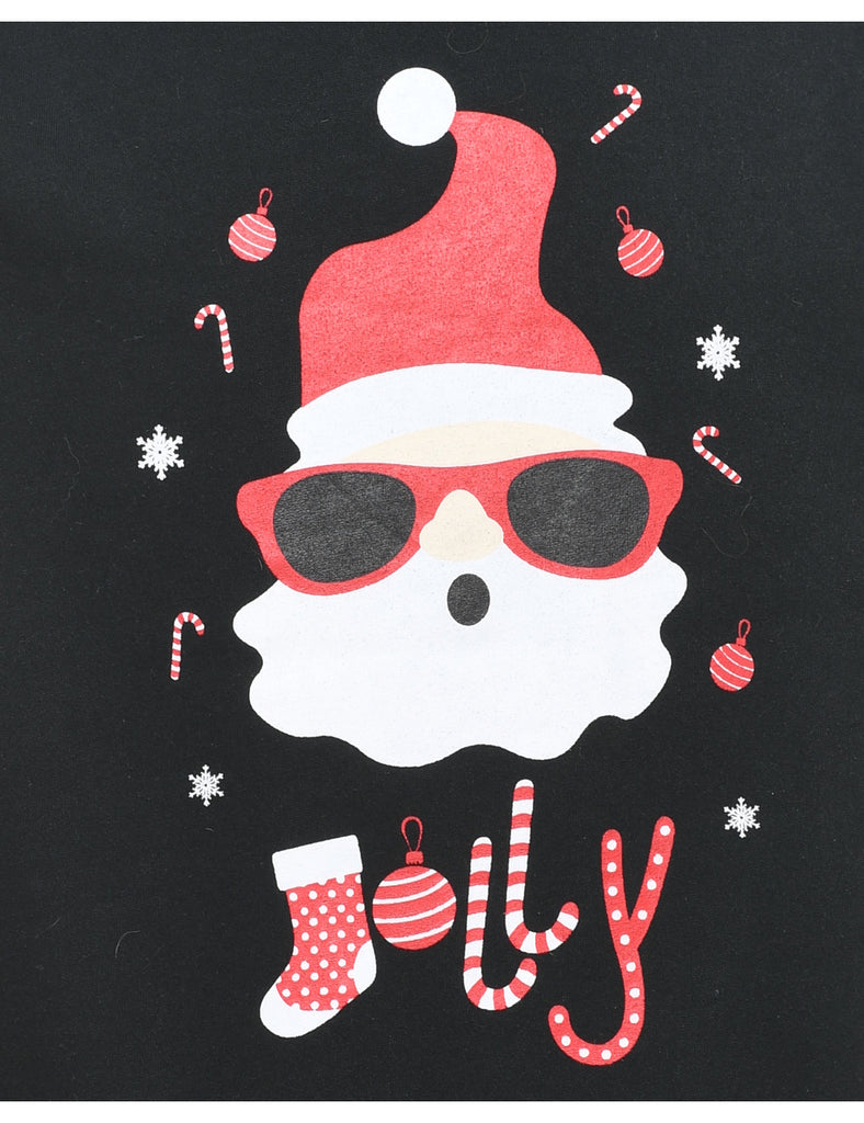 Santa Claus Christmas Sweatshirt - M