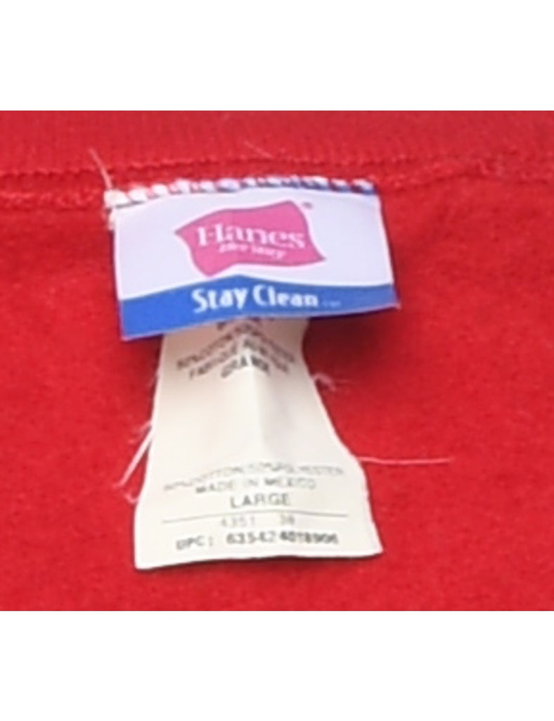 Santa Claus Christmas Sweatshirt - L