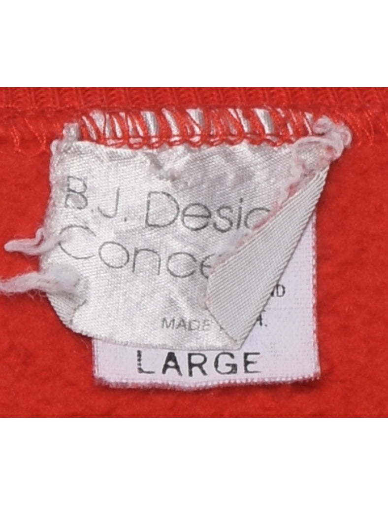 Santa Claus Christmas Sweatshirt - L