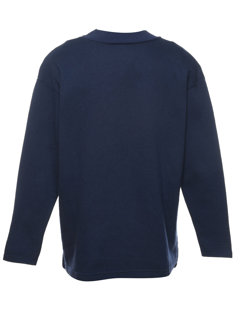 Santa Claus & Reindeer Christmas Sweatshirt - M