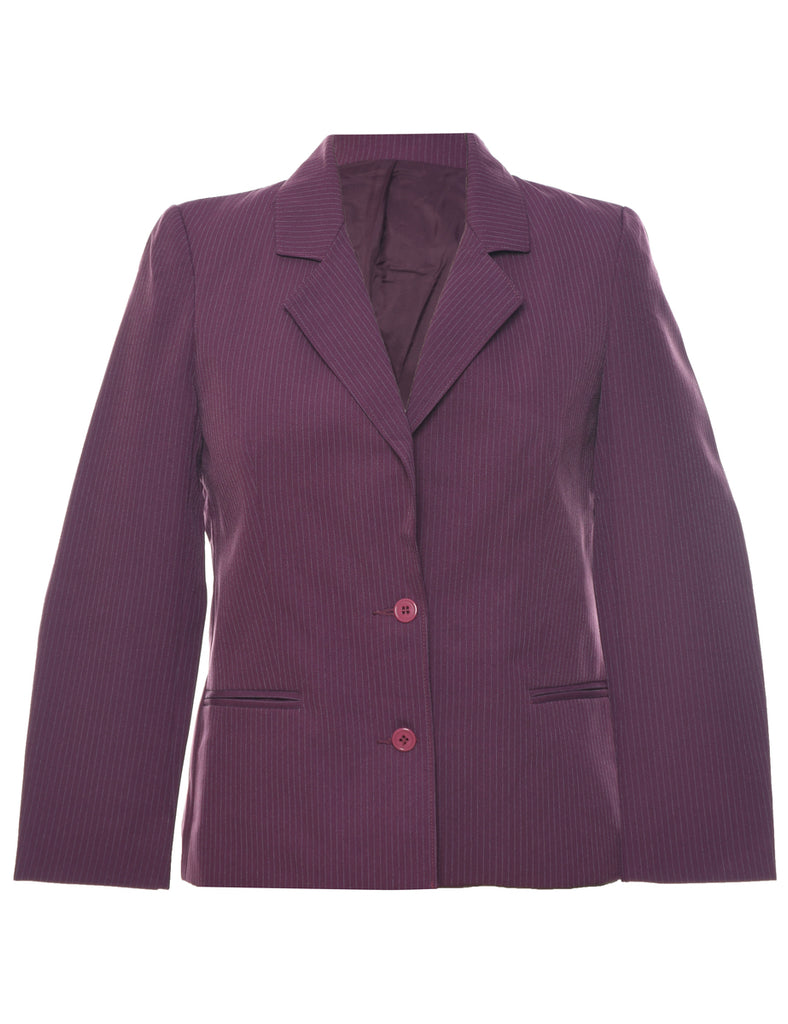 Sears Pinstriped Blazer - M