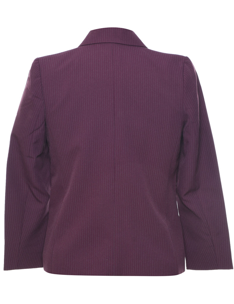 Sears Pinstriped Blazer - M