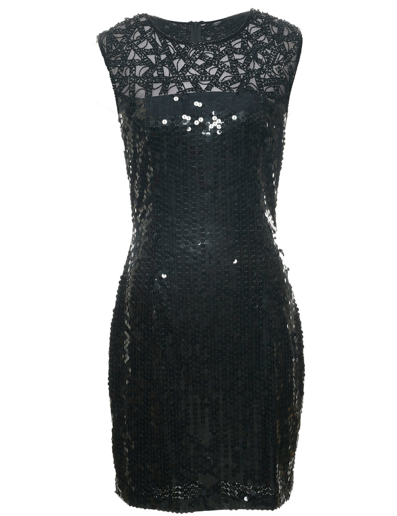 Sequined Evening Dress - S
