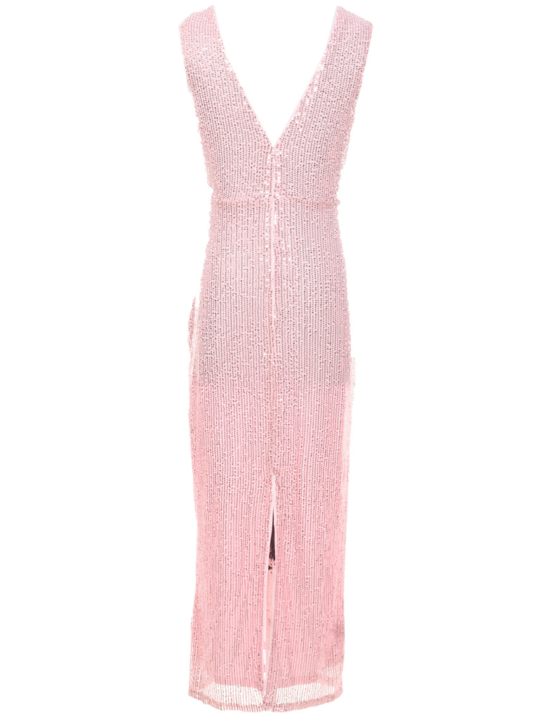 Sequined Evening Dress - M