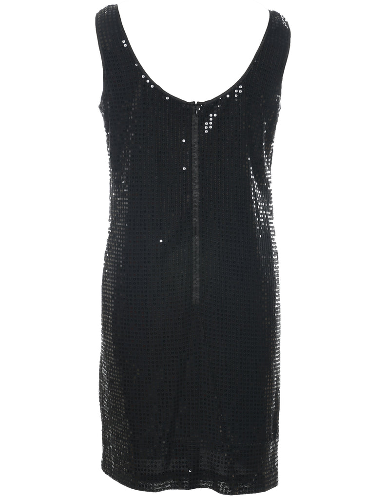 Sequined Evening Dress - L