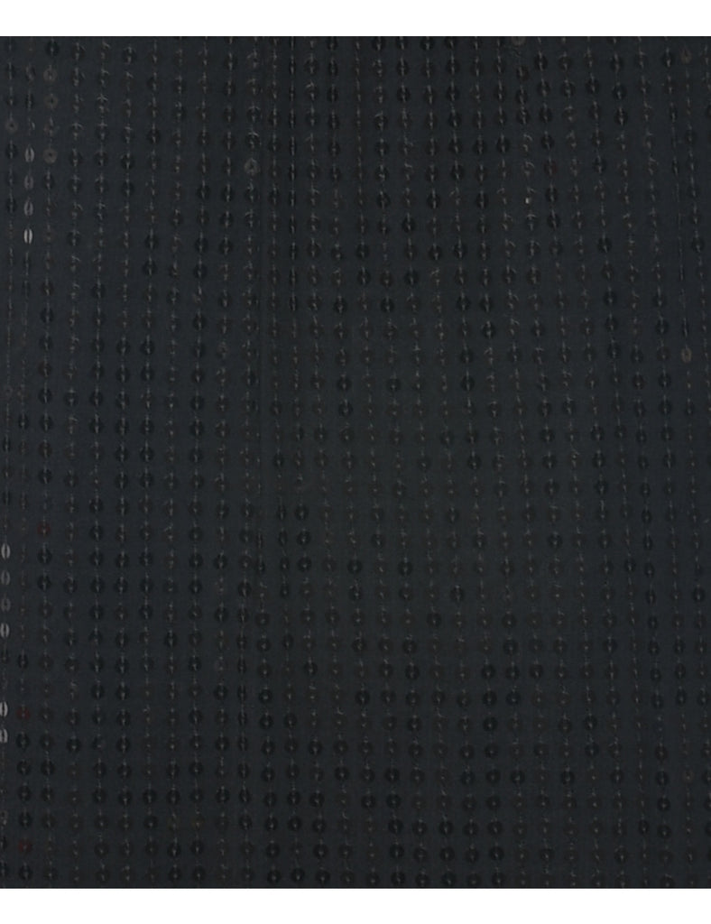 Sequined Evening Dress - L