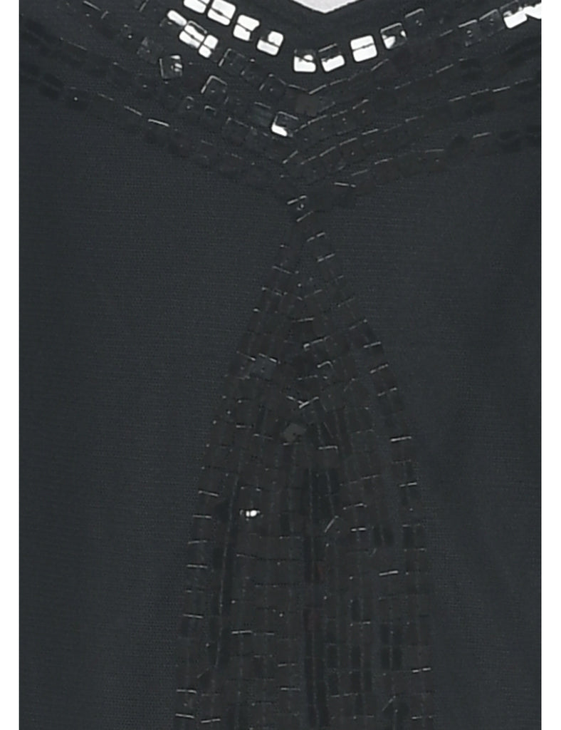 Sequined Evening Dress - S