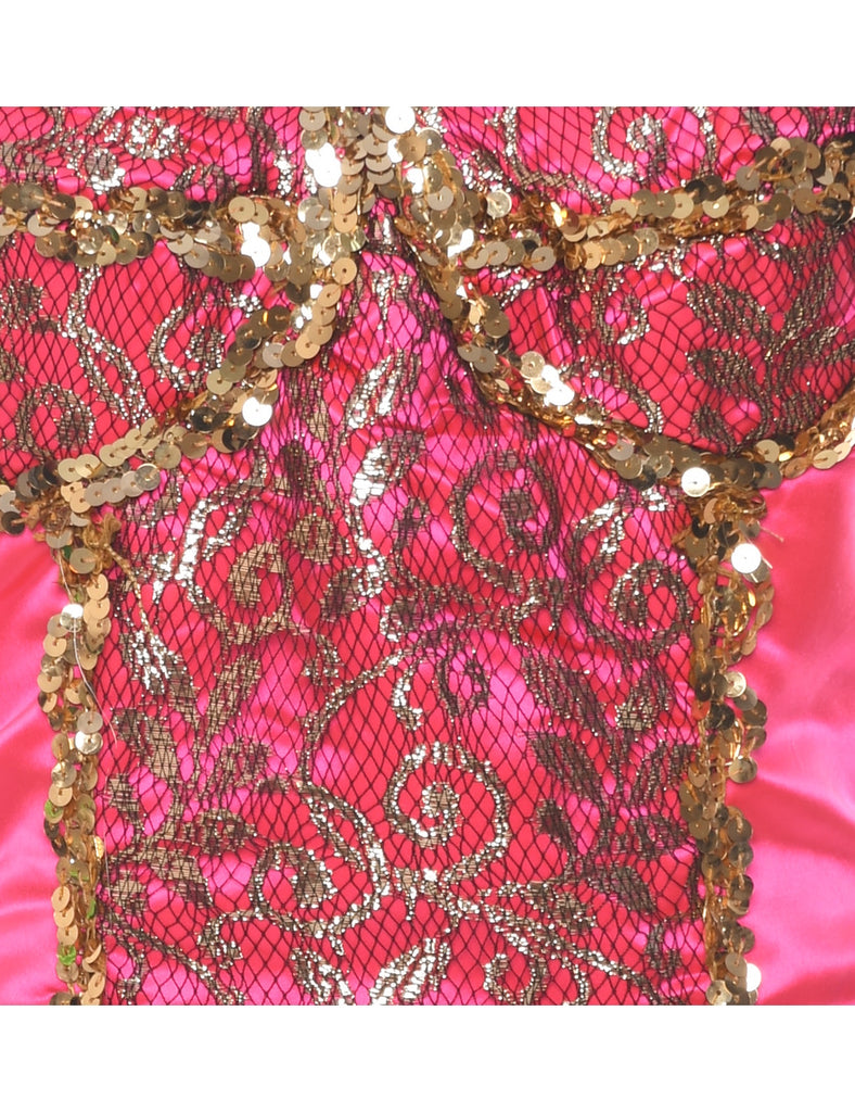 Sequined Evening Top - S