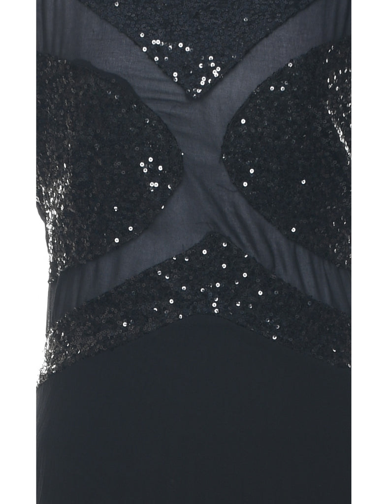 Sequined Maxi Dress - M