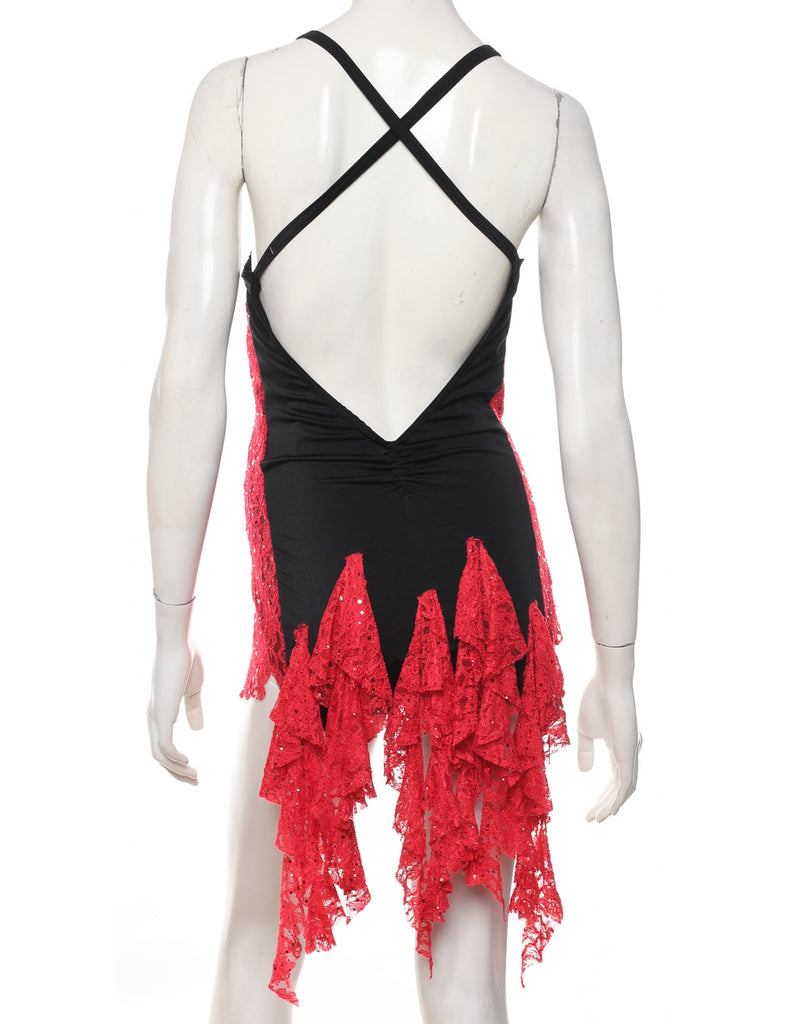 Sequined Showgirl Outfit - S