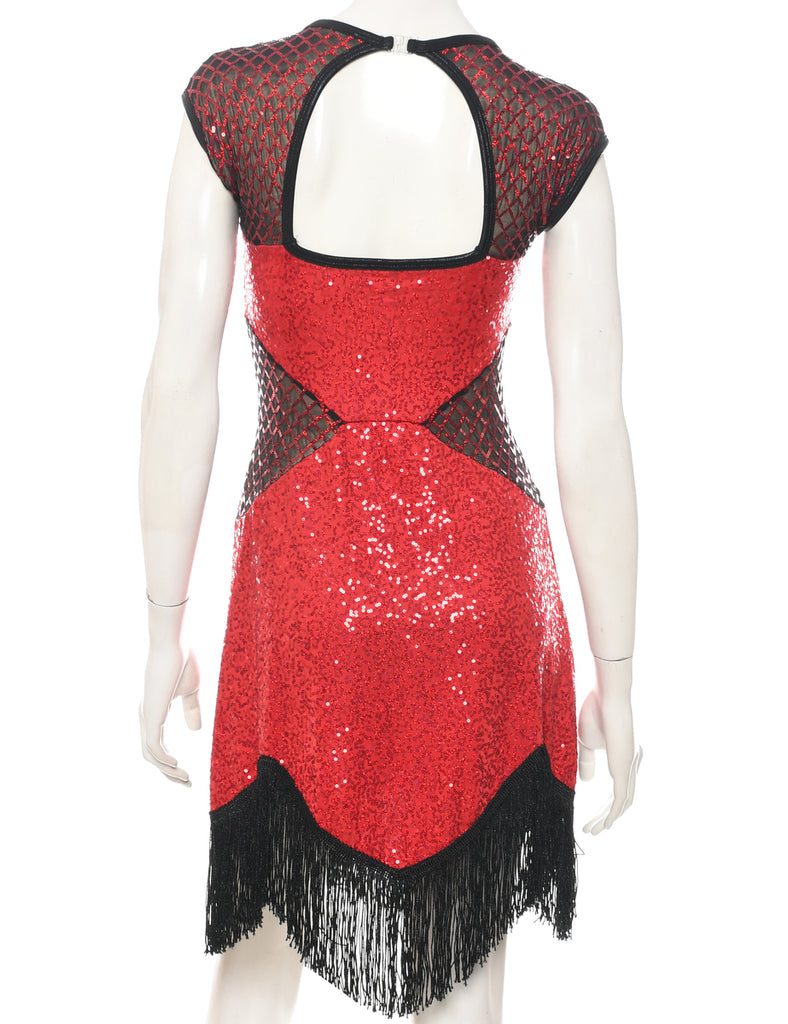 Sequined Showgirl Outfit - XS