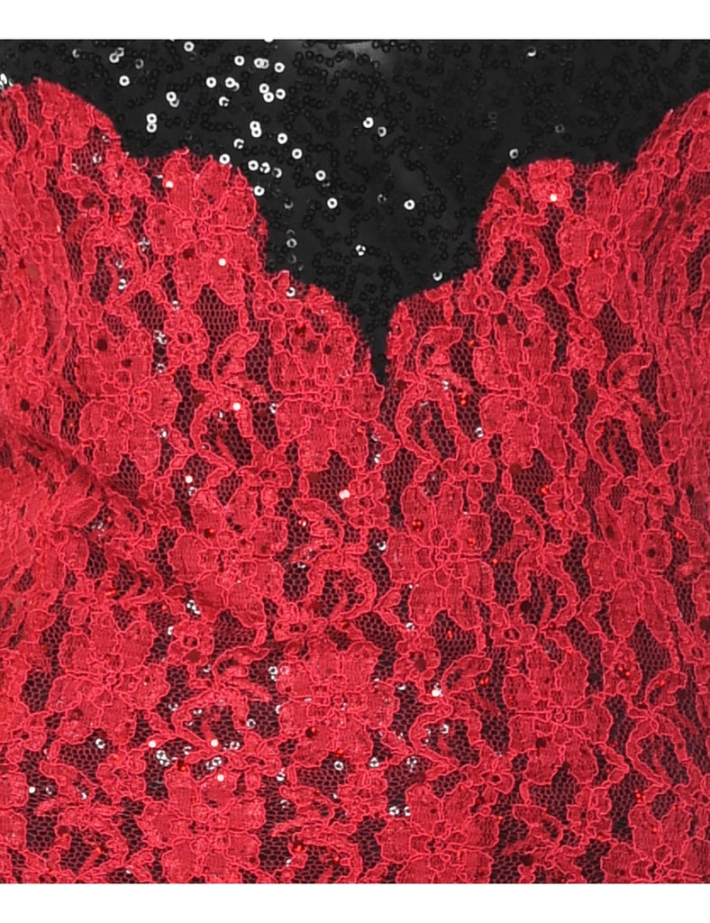 Sequined Showgirl Outfit - S