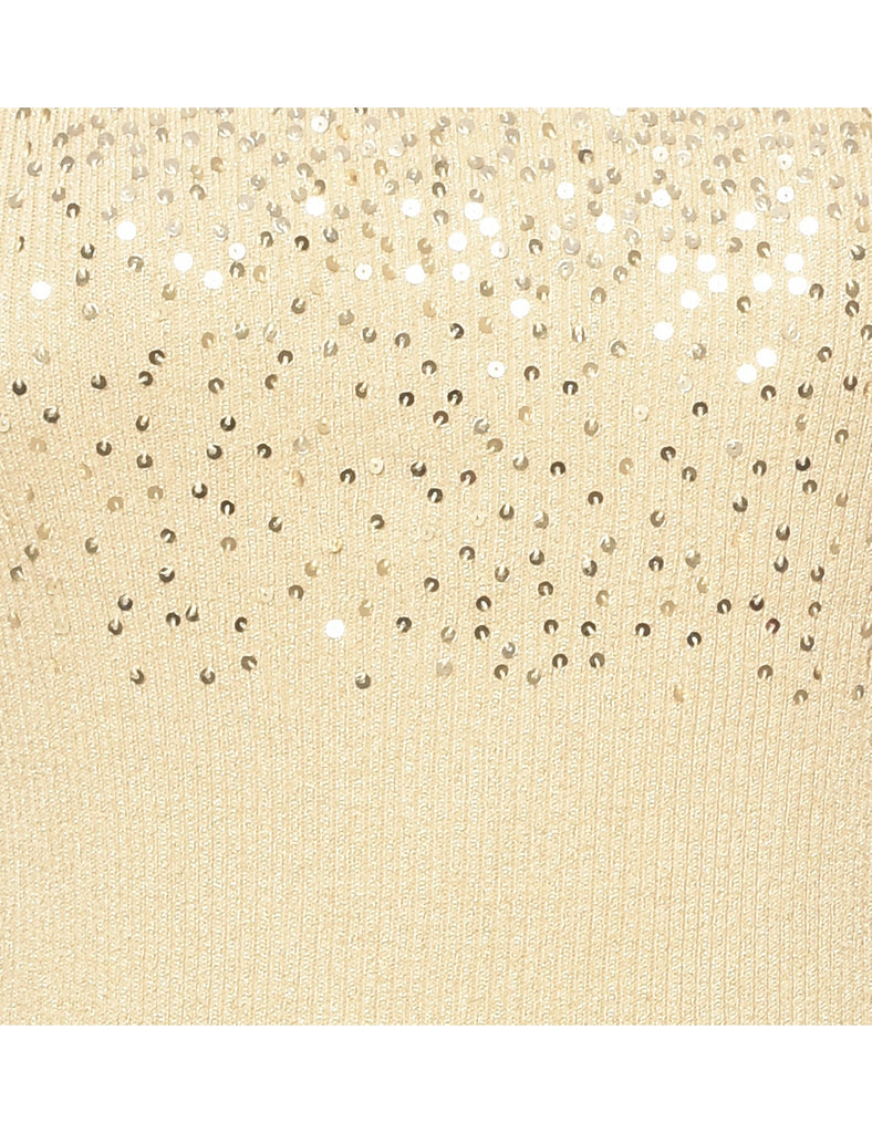 Sequined Vest - L