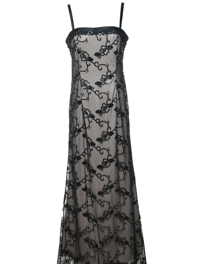 Sequinned  Maxi Dress - M