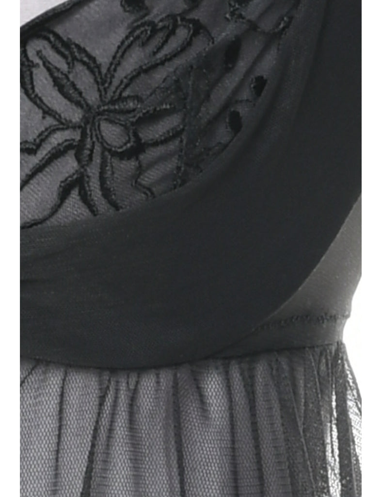 Sheer Black Babydoll - XS