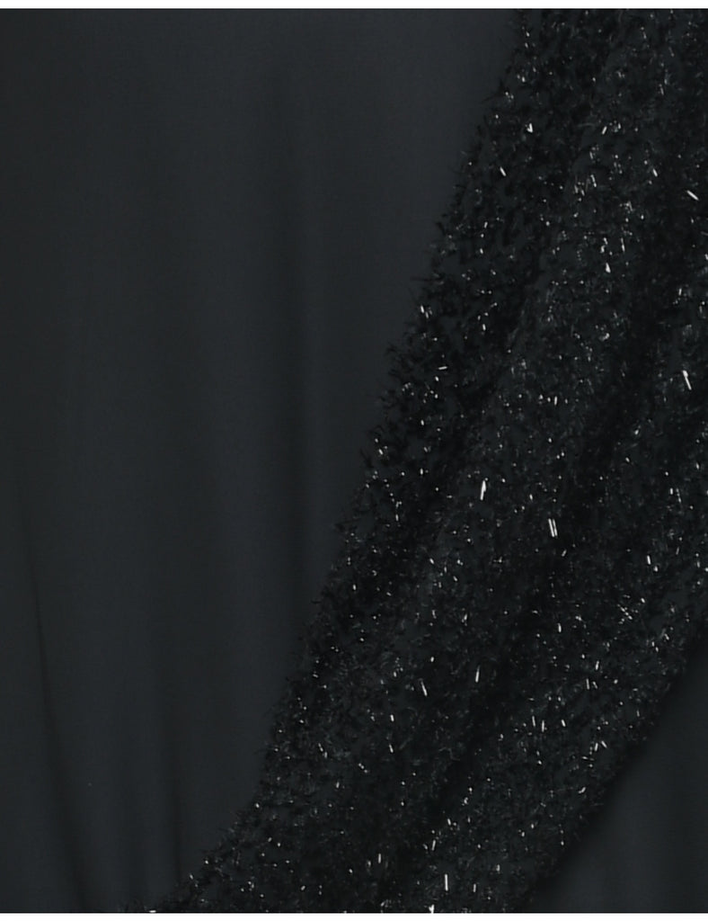 Sheer Black Dress - L