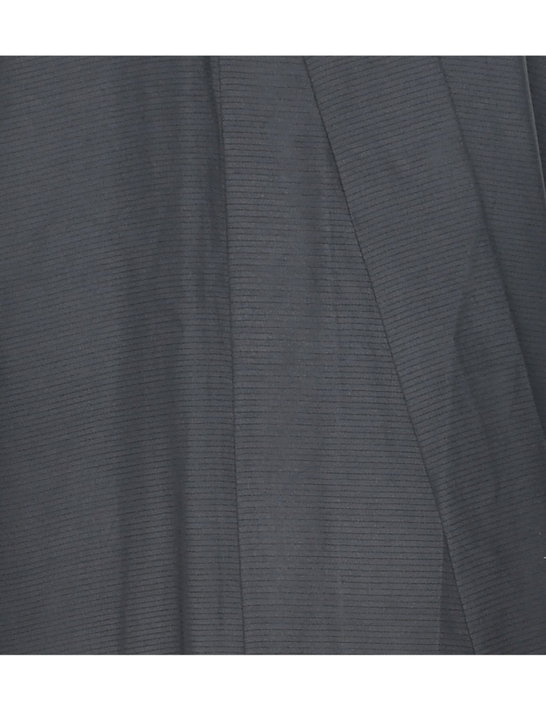 Sheer Black Full Length Kimono - L