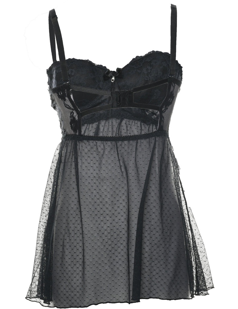 Sheer Effect Babydoll - S