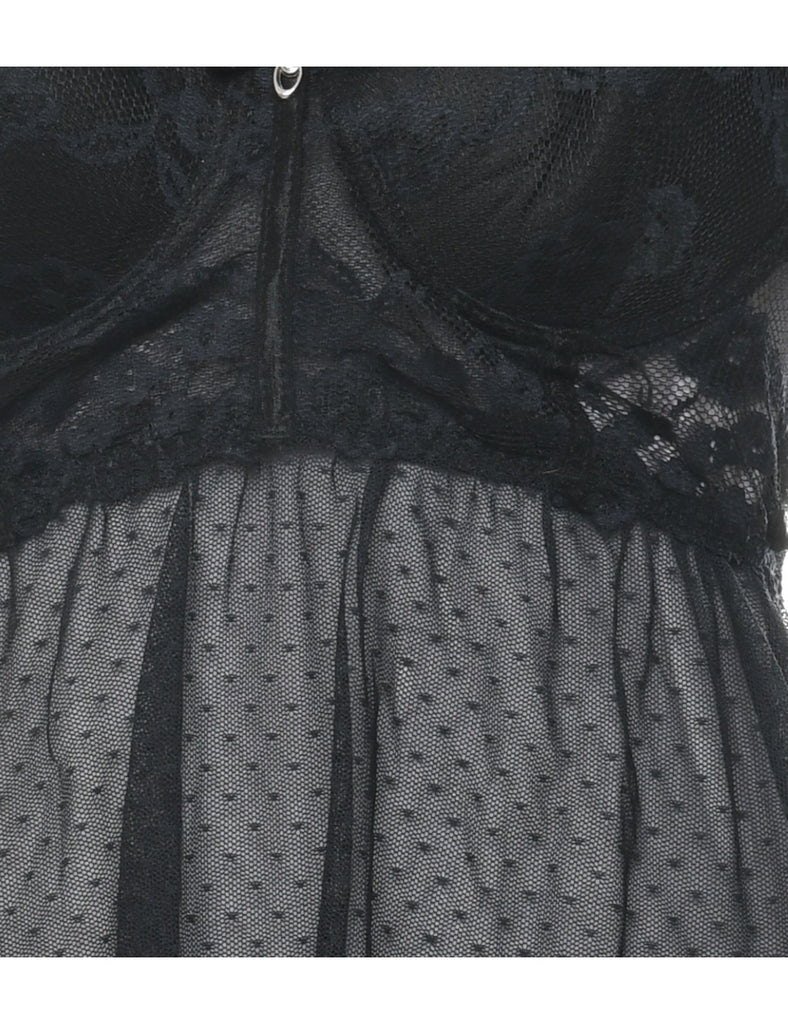 Sheer Effect Babydoll - S
