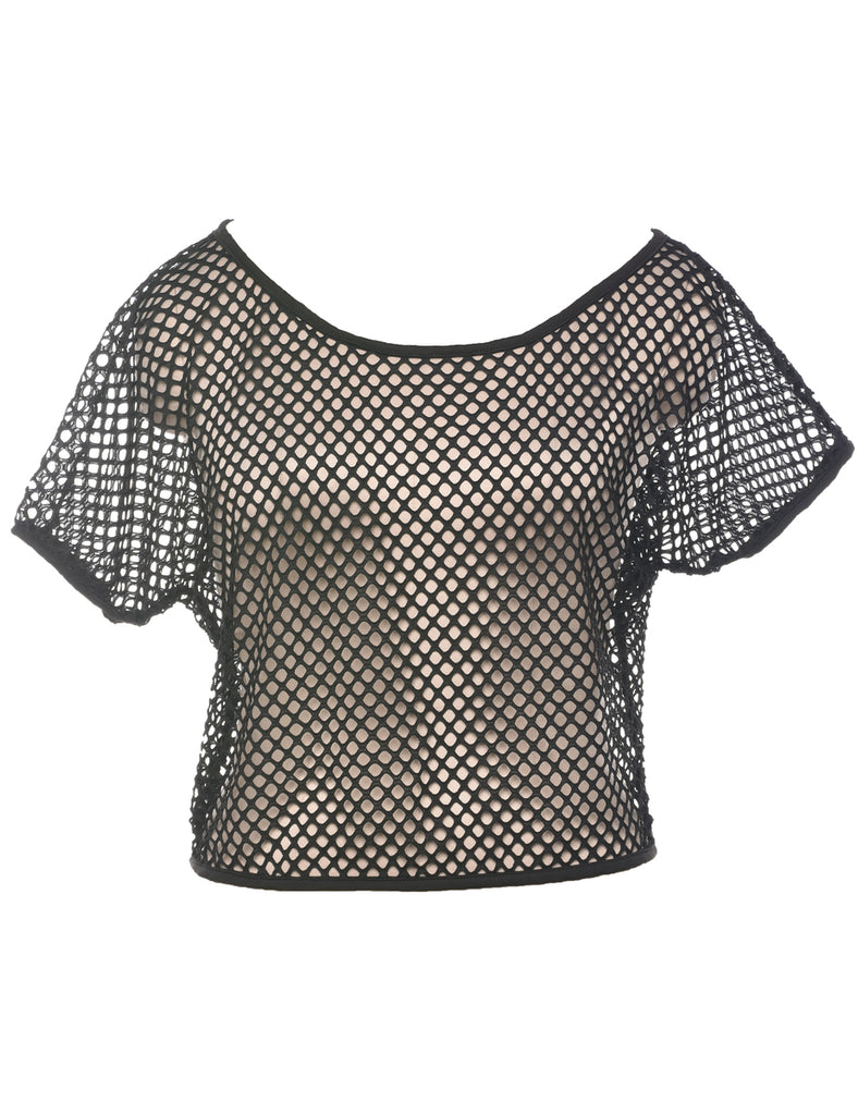 Sheer Effect Black Top - XL