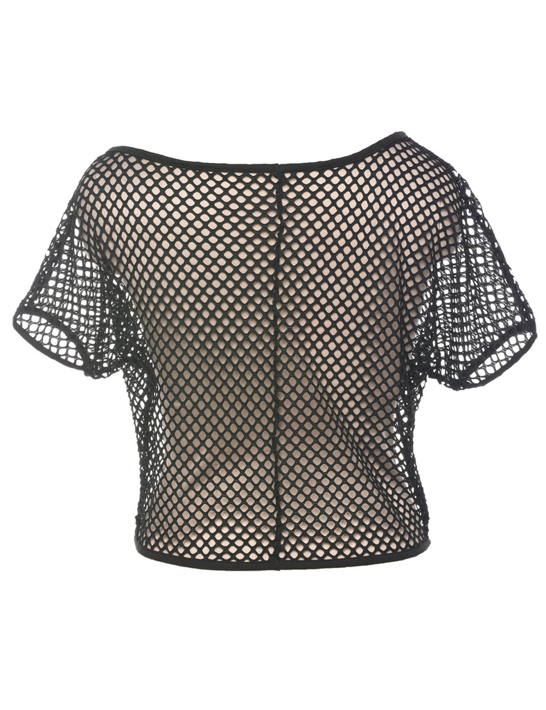 Sheer Effect Black Top - XL