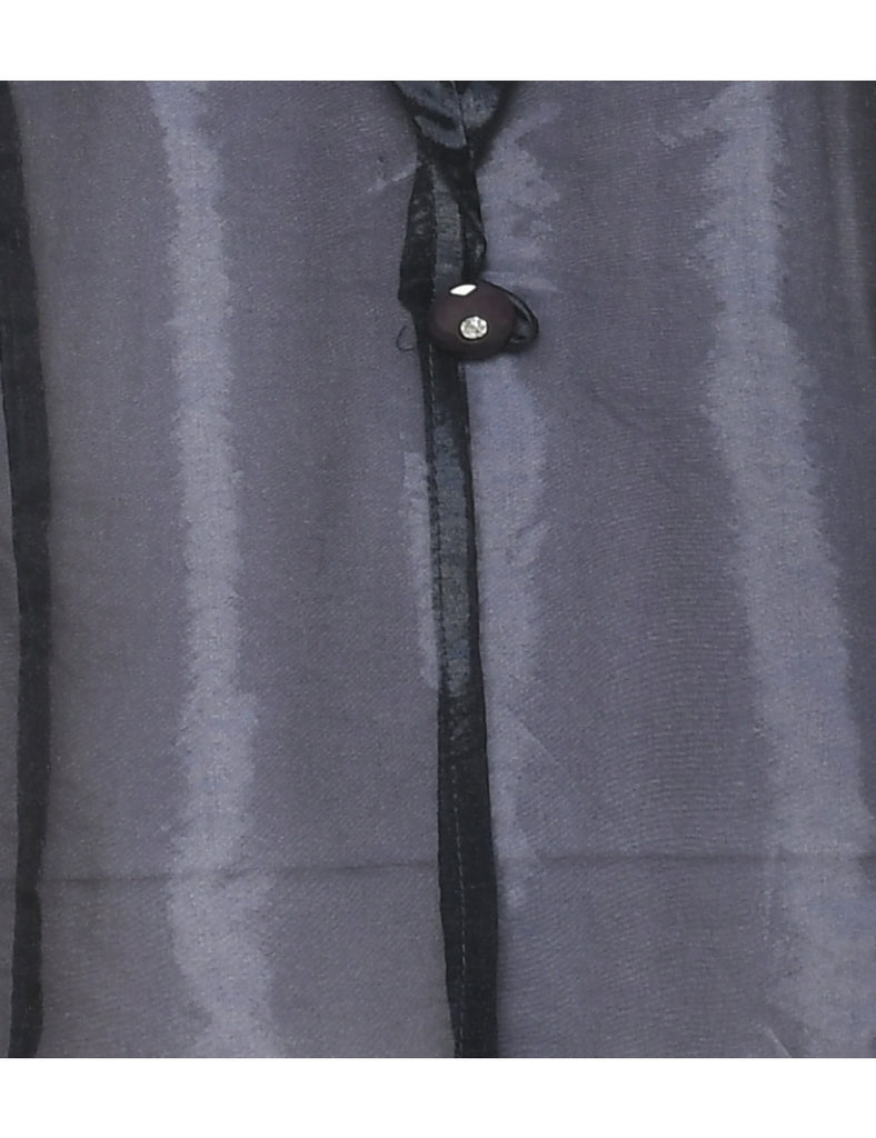 Sheer Effect Evening Jacket - L
