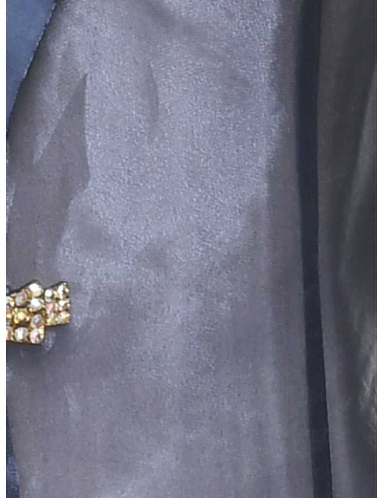 Sheer Effect Evening Jacket - M