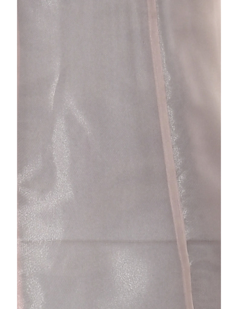 Sheer Effect Evening Jacket - L